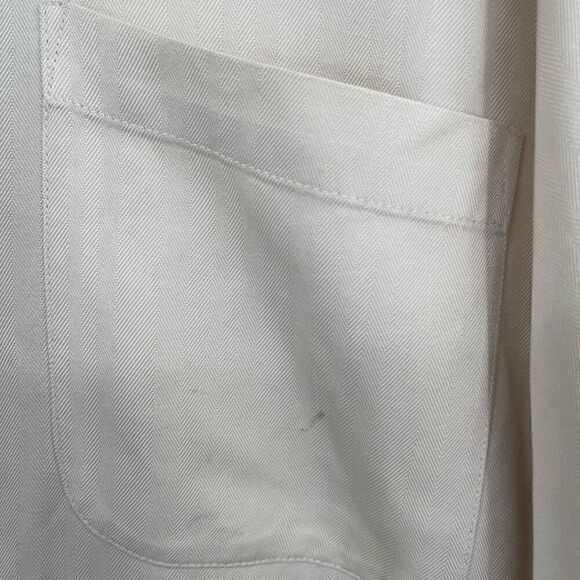 Tommy Bahama Cream Hula Girl Hawaiian Aloha Camp Silk Button Up Shirt 2XL - Picture 3 of 6